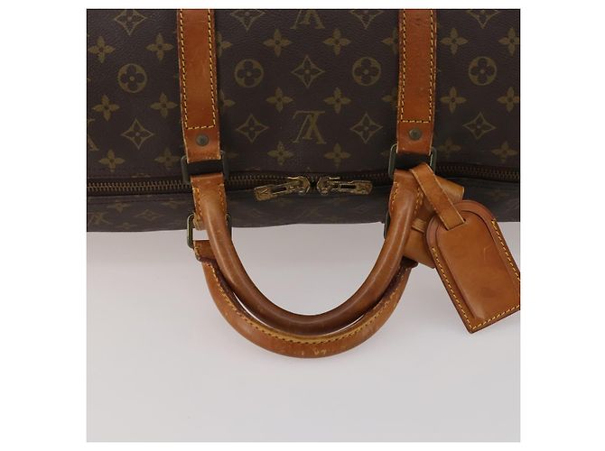 LOUIS VUITTON Monogram Keepall 60 Boston Bag M41422 LV Auth 199681 Monograma - vista 7