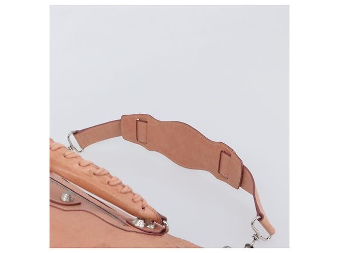 Borsa BALENCIAGA Giant The First in pelle 2way Rosa Argento 240577 Auth 197329V - vista 14
