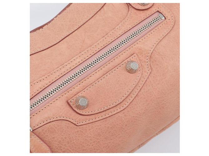 Borsa BALENCIAGA Giant The First in pelle 2way Rosa Argento 240577 Auth 197329V - vista 18