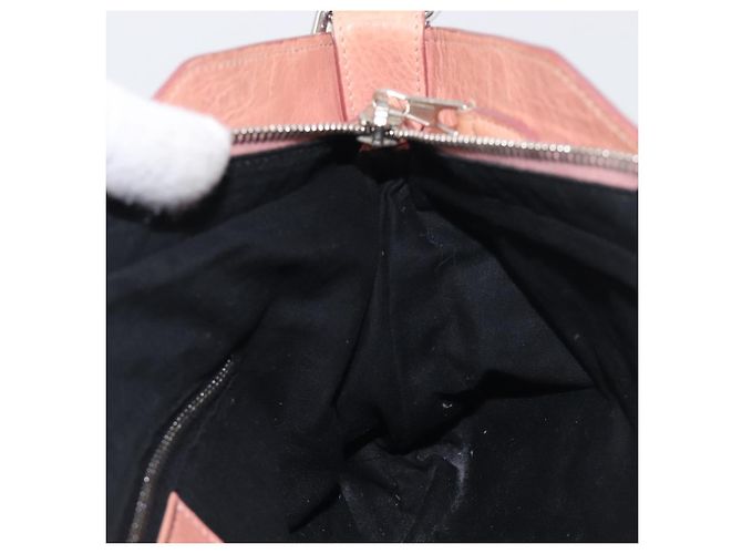 Borsa BALENCIAGA Giant The First in pelle 2way Rosa Argento 240577 Auth 197329V - vista 22