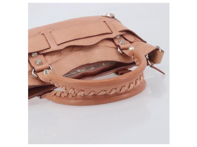 Borsa BALENCIAGA Giant The First in pelle 2way Rosa Argento 240577 Auth 197329V - vista 7