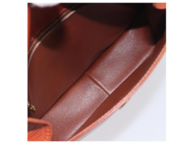 Borsa a tracolla LOUIS VUITTON Epi Saint Cloud GM Brown M52193 LV Auth BA15091 Marrone - vista 10
