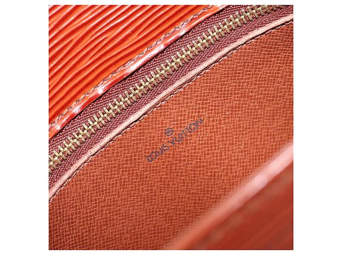 Borsa a tracolla LOUIS VUITTON Epi Saint Cloud GM Brown M52193 LV Auth BA15091 Marrone - vista 21
