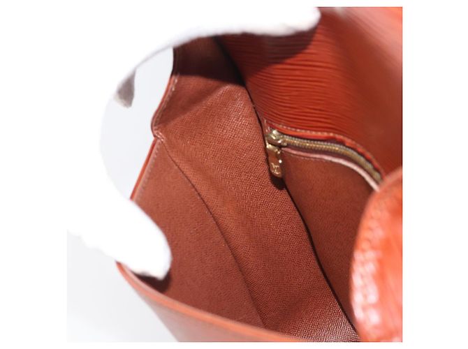 Borsa a tracolla LOUIS VUITTON Epi Saint Cloud GM Brown M52193 LV Auth BA15091 Marrone - vista 23