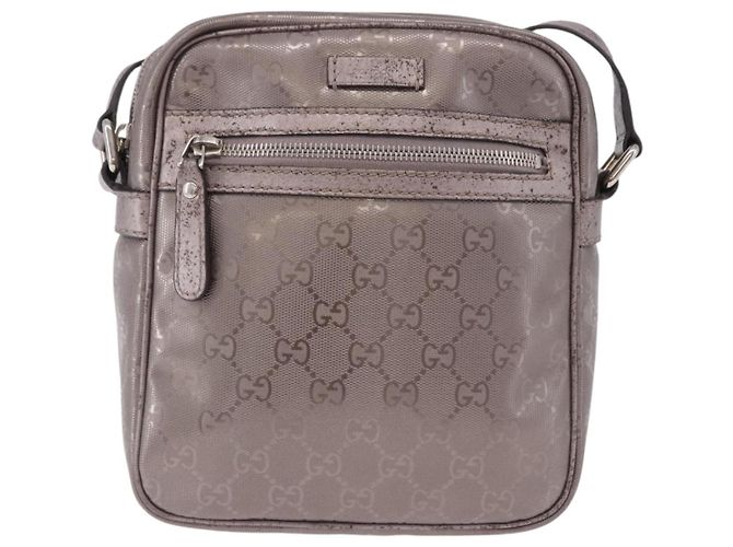 Bolso de hombro GUCCI GG Implementation PVC Rosa Plata 233268 Auth 197658 - vista 13