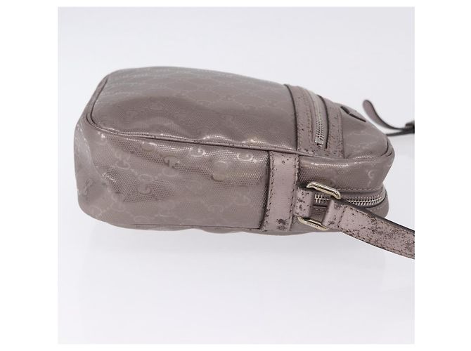 Bolso de hombro GUCCI GG Implementation PVC Rosa Plata 233268 Auth 197658 - vista 3
