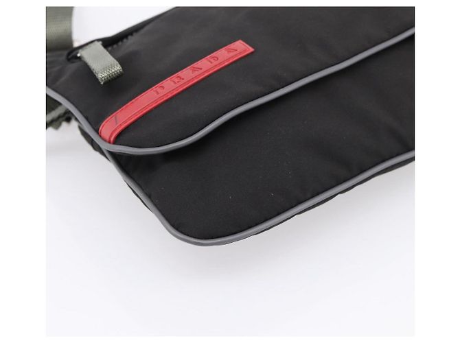 PRADA Borsa a tracolla PRADA Sports Nylon Nero Auth 199659A - vista 14