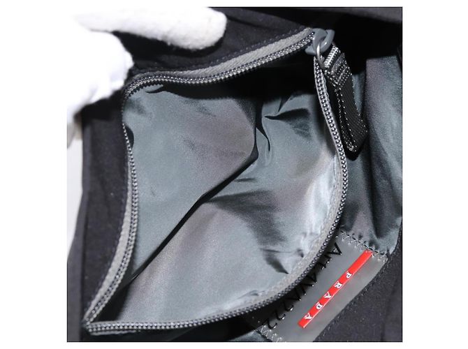 PRADA Borsa a tracolla PRADA Sports Nylon Nero Auth 199659A - vista 23