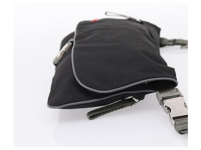 PRADA Borsa a tracolla PRADA Sports Nylon Nero Auth 199659A - vista 4