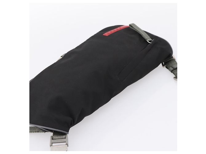 PRADA Borsa a tracolla PRADA Sports Nylon Nero Auth 199659A - vista 6