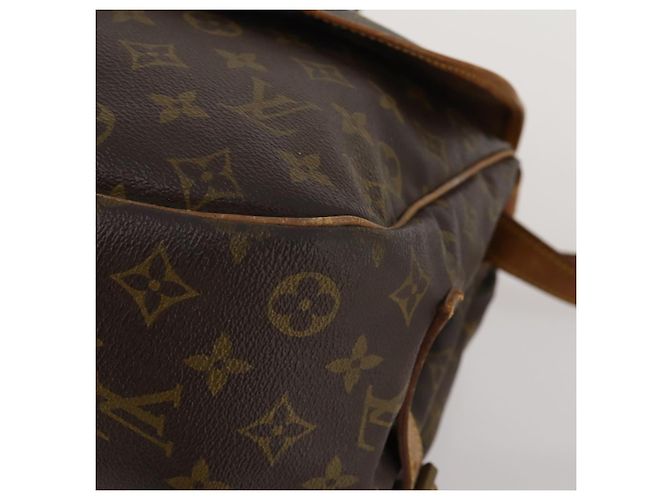 LOUIS VUITTON Monogram Saumur 35 Shoulder Bag M42254 LV Auth BA14790 Monogramma - vista 15
