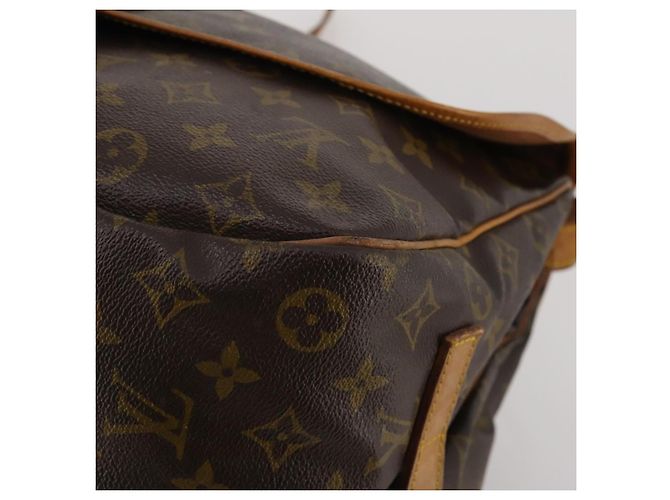 LOUIS VUITTON Monogram Saumur 35 Shoulder Bag M42254 LV Auth BA14790 Monogramma - vista 17