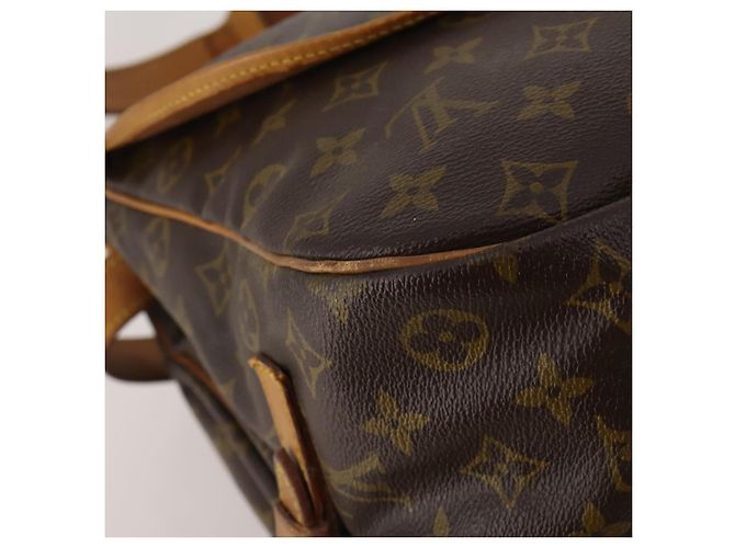 LOUIS VUITTON Monogram Saumur 35 Shoulder Bag M42254 LV Auth BA14790 Monogramma - vista 18