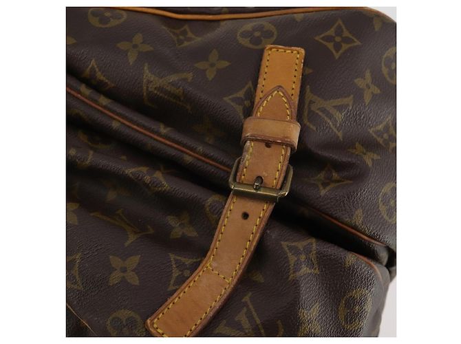 LOUIS VUITTON Monogram Saumur 35 Shoulder Bag M42254 LV Auth BA14790 Monogramma - vista 19