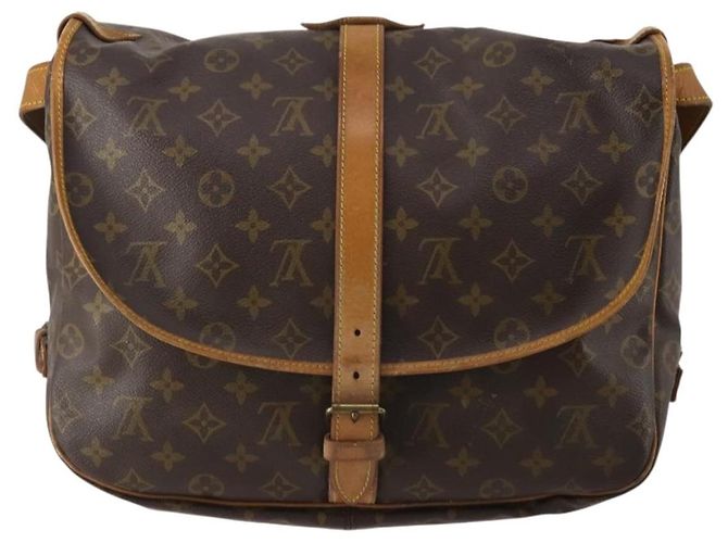 LOUIS VUITTON Monogram Saumur 35 Shoulder Bag M42254 LV Auth BA14790 Monogramma - vista 2