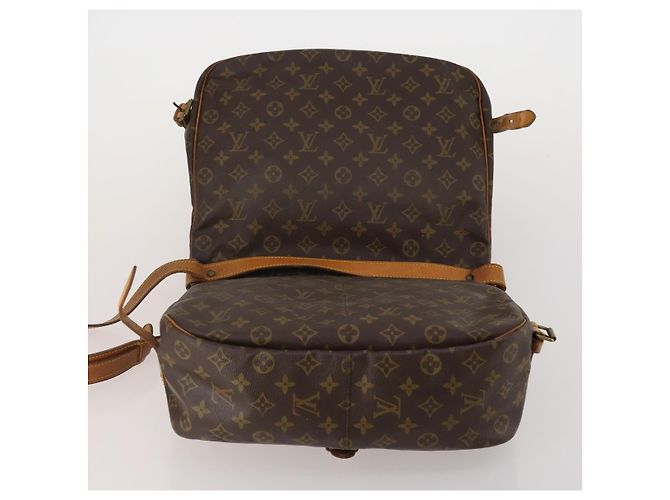 LOUIS VUITTON Monogram Saumur 35 Shoulder Bag M42254 LV Auth BA14790 Monogramma - vista 20