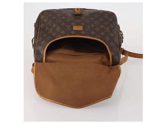 LOUIS VUITTON Monogram Saumur 35 Shoulder Bag M42254 LV Auth BA14790 Monogramma - vista 23