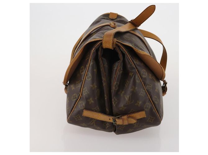 LOUIS VUITTON Monogram Saumur 35 Shoulder Bag M42254 LV Auth BA14790 Monogramma - vista 4