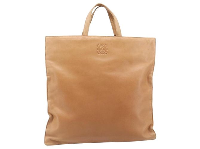 LOEWE Handtasche aus Leder beige authentisch ep15763 - Ansicht 13
