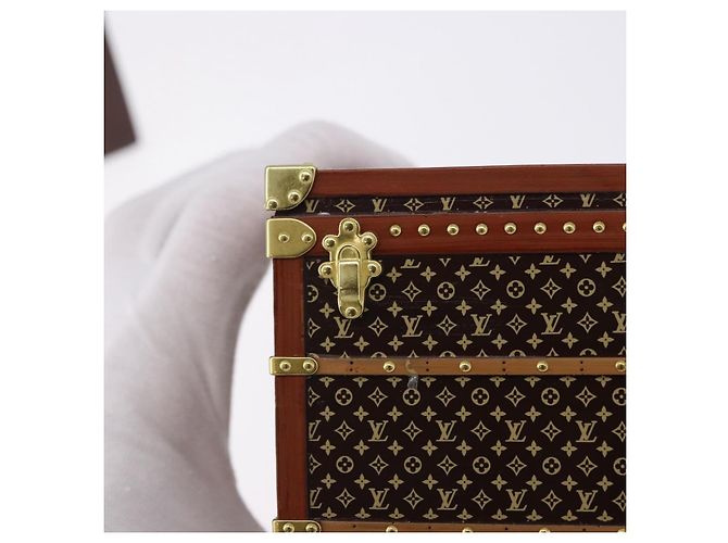 LOUIS VUITTON Presse-papier Monogramme Métal Marron Doré M99408 LV Auth 200168V - vue 11