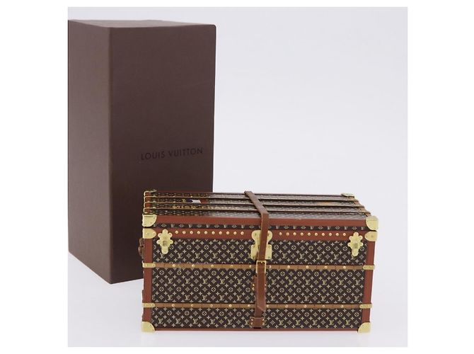 LOUIS VUITTON Presse-papier Monogramme Métal Marron Doré M99408 LV Auth 200168V - vue 12
