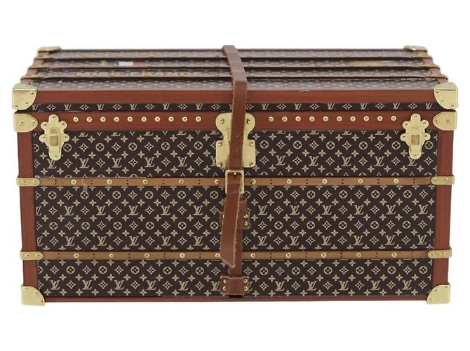 LOUIS VUITTON Presse-papier Monogramme Métal Marron Doré M99408 LV Auth 200168V - vue 13
