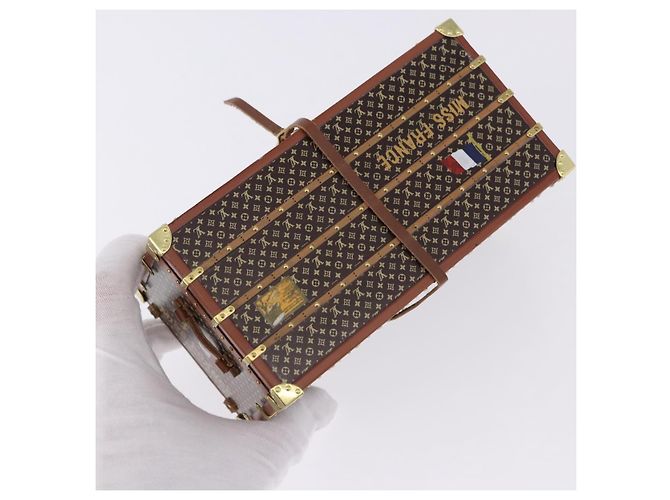 LOUIS VUITTON Presse-papier Monogramme Métal Marron Doré M99408 LV Auth 200168V - vue 5