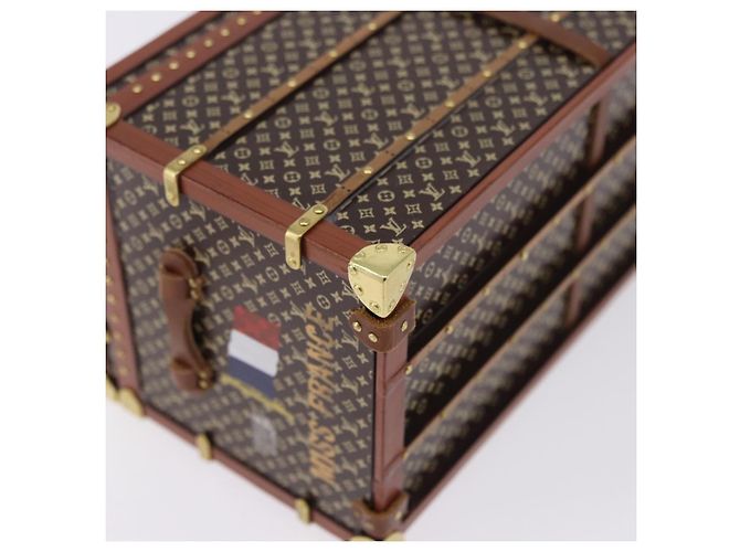 LOUIS VUITTON Presse-papier Monogramme Métal Marron Doré M99408 LV Auth 200168V - vue 7