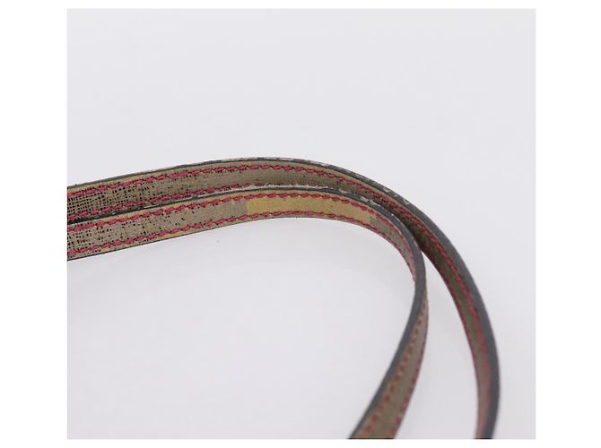 Borsa Tote FENDI Zucca Canvas PVC Marrone Nero Auth 196868 - vista 8