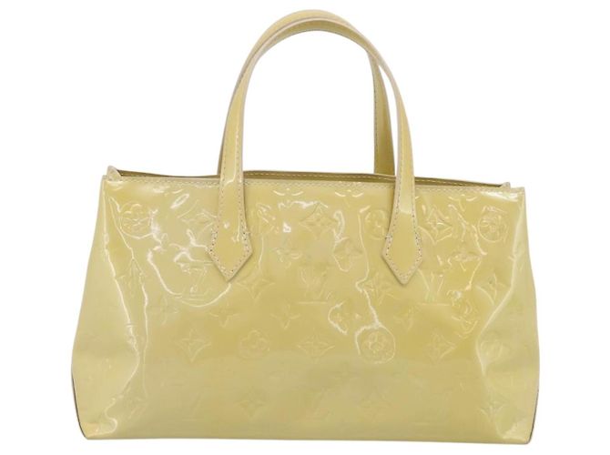 Borsa a mano LOUIS VUITTON Monogram Vernis Wilshire PM Broncorail M91452 Auth 198982 - vista 2
