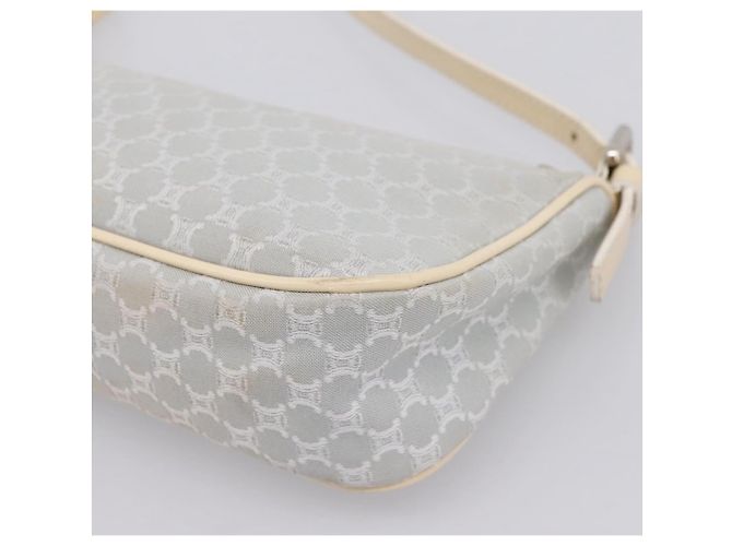 Céline Borsa a mano CELINE Macadam Canvas Azzurro Argento Auth 200167 Blu chiaro - vista 15