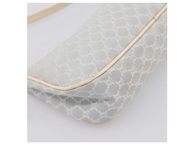Céline Borsa a mano CELINE Macadam Canvas Azzurro Argento Auth 200167 Blu chiaro - vista 16