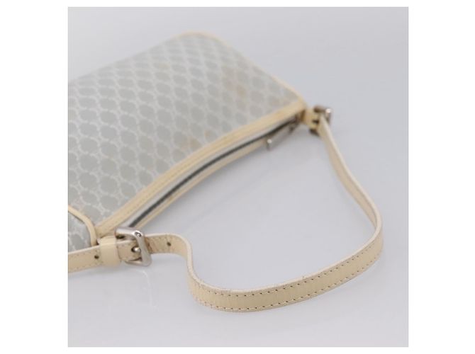 Céline Borsa a mano CELINE Macadam Canvas Azzurro Argento Auth 200167 Blu chiaro - vista 7