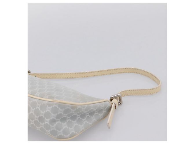 Céline Borsa a mano CELINE Macadam Canvas Azzurro Argento Auth 200167 Blu chiaro - vista 8