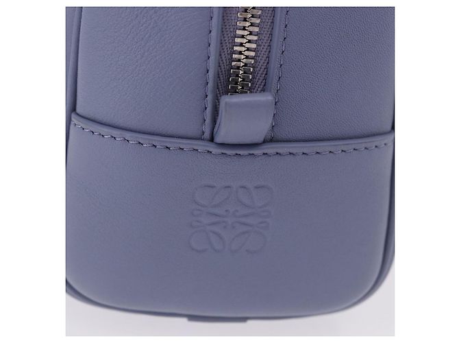 LOEWE Studio Ghibli Amazona 16 Calcifer Pelle Blu Auth 167493SM Argento - vista 5
