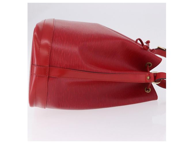 Borsa a tracolla LOUIS VUITTON Epi Noe Rossa M44007 LV Auth BA14922A Rosso - vista 3