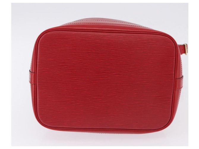 Borsa a tracolla LOUIS VUITTON Epi Noe Rossa M44007 LV Auth BA14922A Rosso - vista 5