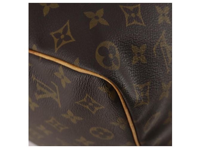 LOUIS VUITTON Monogram Keepall 50 Boston Bag M41426 LV Auth 198704 Monogramma - vista 17