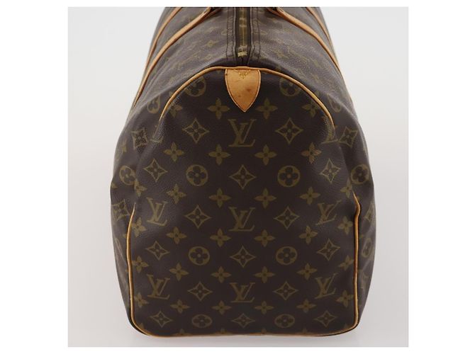 LOUIS VUITTON Monogram Keepall 50 Boston Bag M41426 LV Auth 198704 Monogramma - vista 3