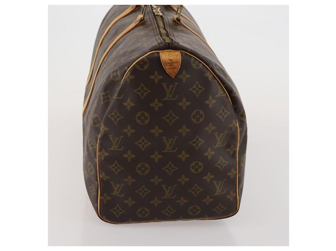 LOUIS VUITTON Monogram Keepall 50 Boston Bag M41426 LV Auth 198704 Monogramma - vista 4