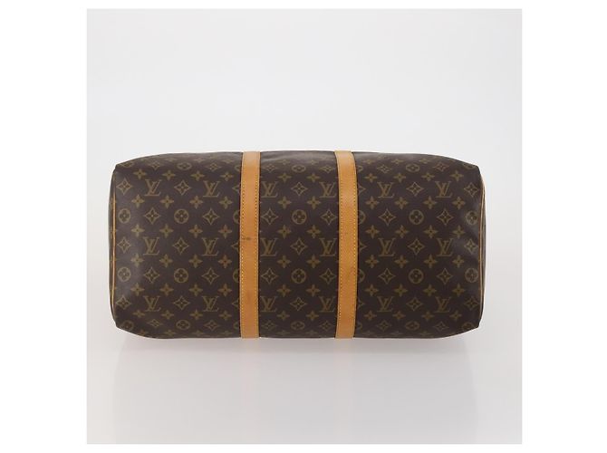 LOUIS VUITTON Monogram Keepall 50 Boston Bag M41426 LV Auth 198704 Monogramma - vista 5