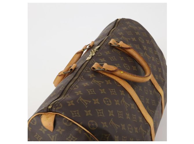 LOUIS VUITTON Monogram Keepall 50 Boston Bag M41426 LV Auth 198704 Monogramma - vista 6