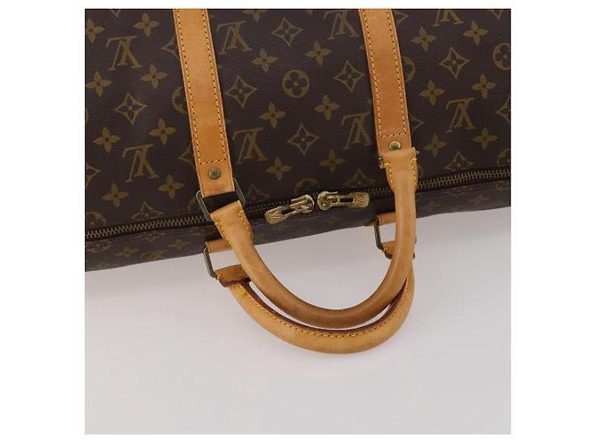 LOUIS VUITTON Monogram Keepall 50 Boston Bag M41426 LV Auth 198704 Monogramma - vista 7