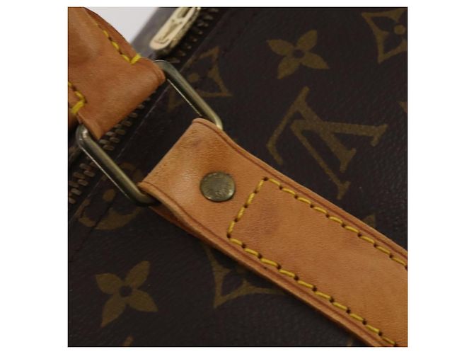 LOUIS VUITTON Monogram Keepall 50 Boston Bag M41426 LV Auth 198704 Monogramma - vista 9