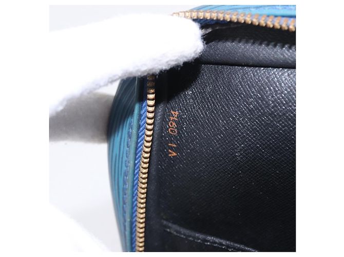 LOUIS VUITTON Epi Porte Documents Voyage Business Bag Blue M54475 LV Auth 199049 - vista 12
