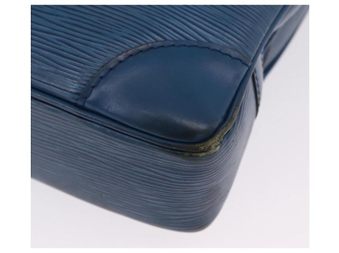 LOUIS VUITTON Epi Porte Documents Voyage Business Bag Blue M54475 LV Auth 199049 - vista 16