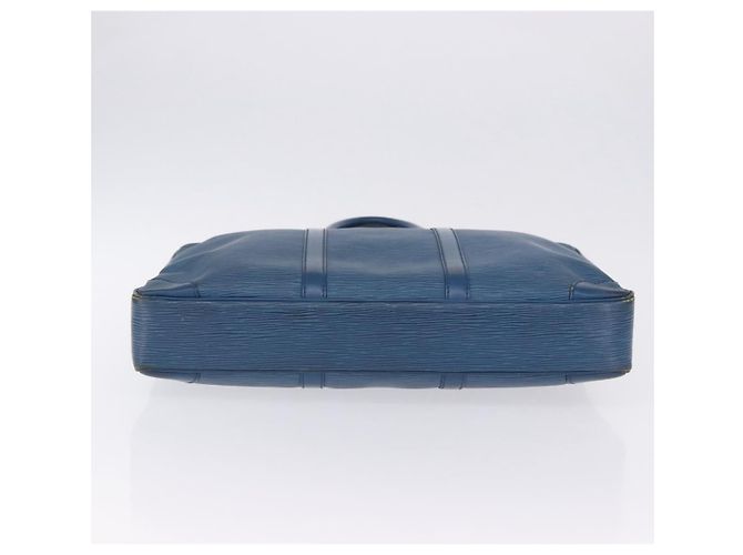 LOUIS VUITTON Epi Porte Documents Voyage Business Bag Blue M54475 LV Auth 199049 - vista 5
