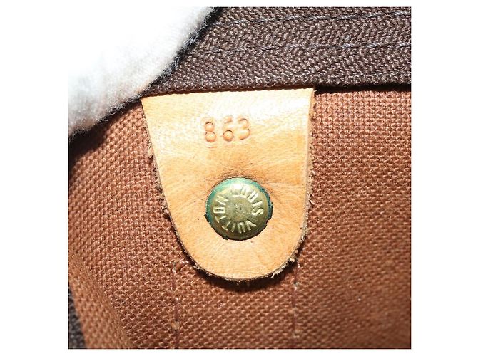 LOUIS VUITTON Monogram Keepall 50 Boston Bag M41426 LV Auth 197000 Monogramma - vista 11