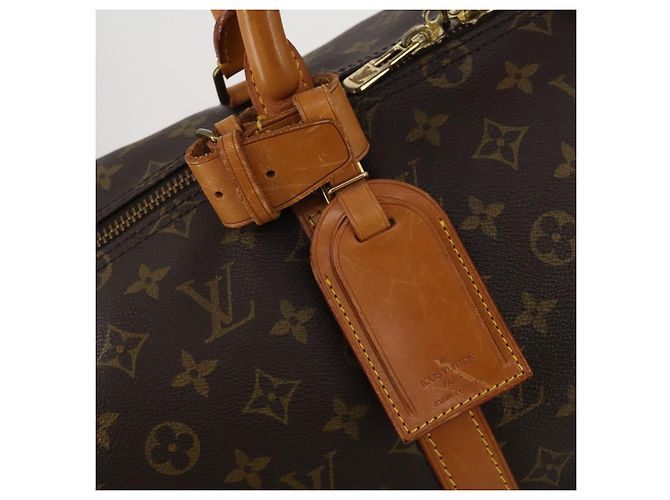 LOUIS VUITTON Monogram Keepall 50 Boston Bag M41426 LV Auth 197000 Monogramma - vista 20