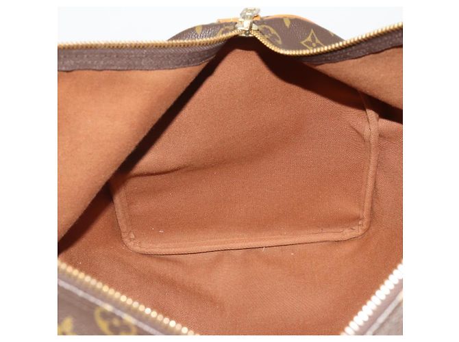 LOUIS VUITTON Monogram Keepall 50 Boston Bag M41426 LV Auth 197000 Monogramma - vista 22